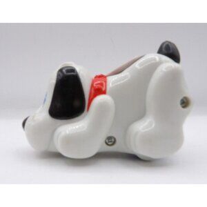 Puppy Playskool Wendys Toy Hasbro ©2001 White & Black Hound